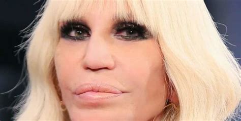 does donatella versace smoke|donatella versace makeup.